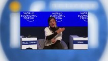 Irene Vélez en Davos, anuncia suspensión de contratos de exploración de hidrocarburos