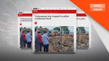 Tragedi | Mayat kanak-kanak terperangkap dikeluarkan