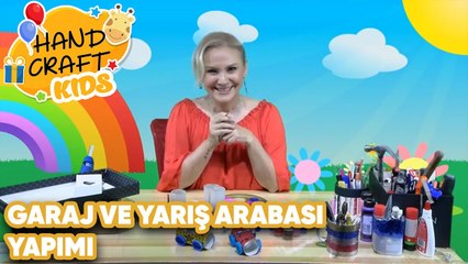 Ambalaj Atıklarından Garaj ve Yarış Arabası Yapımı | Handcraft TV Kids