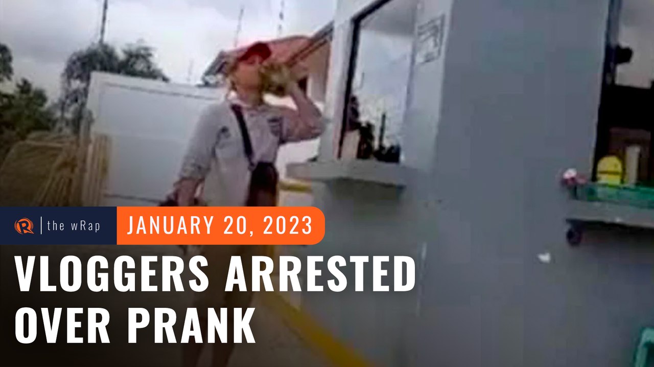 Police arrest Davao de Oro vloggers over gasoline prank