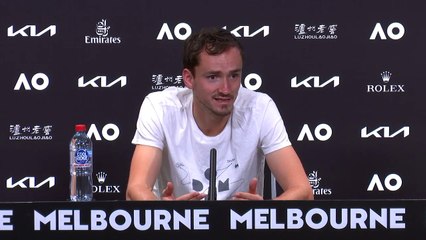 Open d'Australie 2023 - Daniil Medvedev : " I played not at all bad, but just a little bit below what I had to do to win"