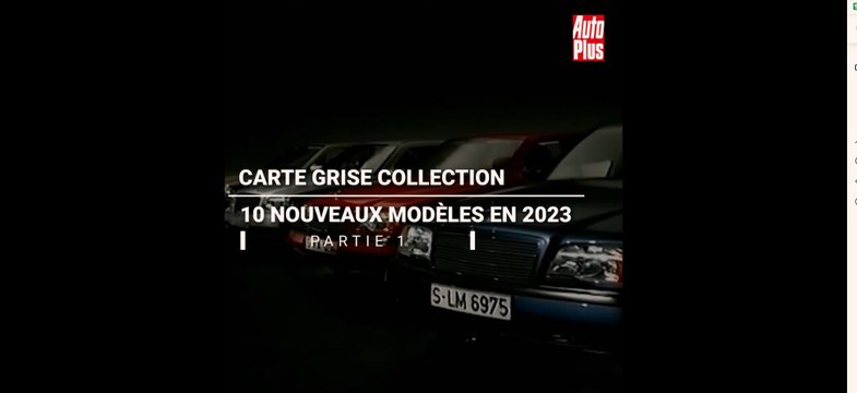 Ces modèles seront bientôt des voitures de collections !