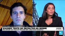 Wagner tente de recruter en Serbie pour envoyer des mercenaires en Ukraine
