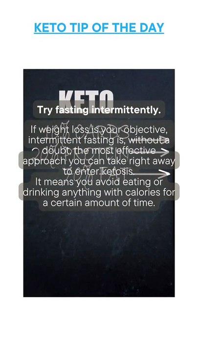 Keto Tip of the Day - Learn What To Concentrate Your Focus On Keto