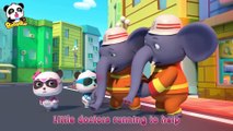 Doctor Panda Cures Mr.Gecko's Tail | Super Panda Rescue Team | BabyBus Cartoon