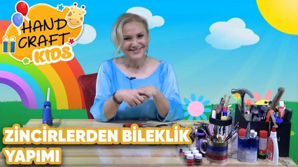 Zincir ve Tokalardan Bileklik Yapımı | Handcraft TV Kids