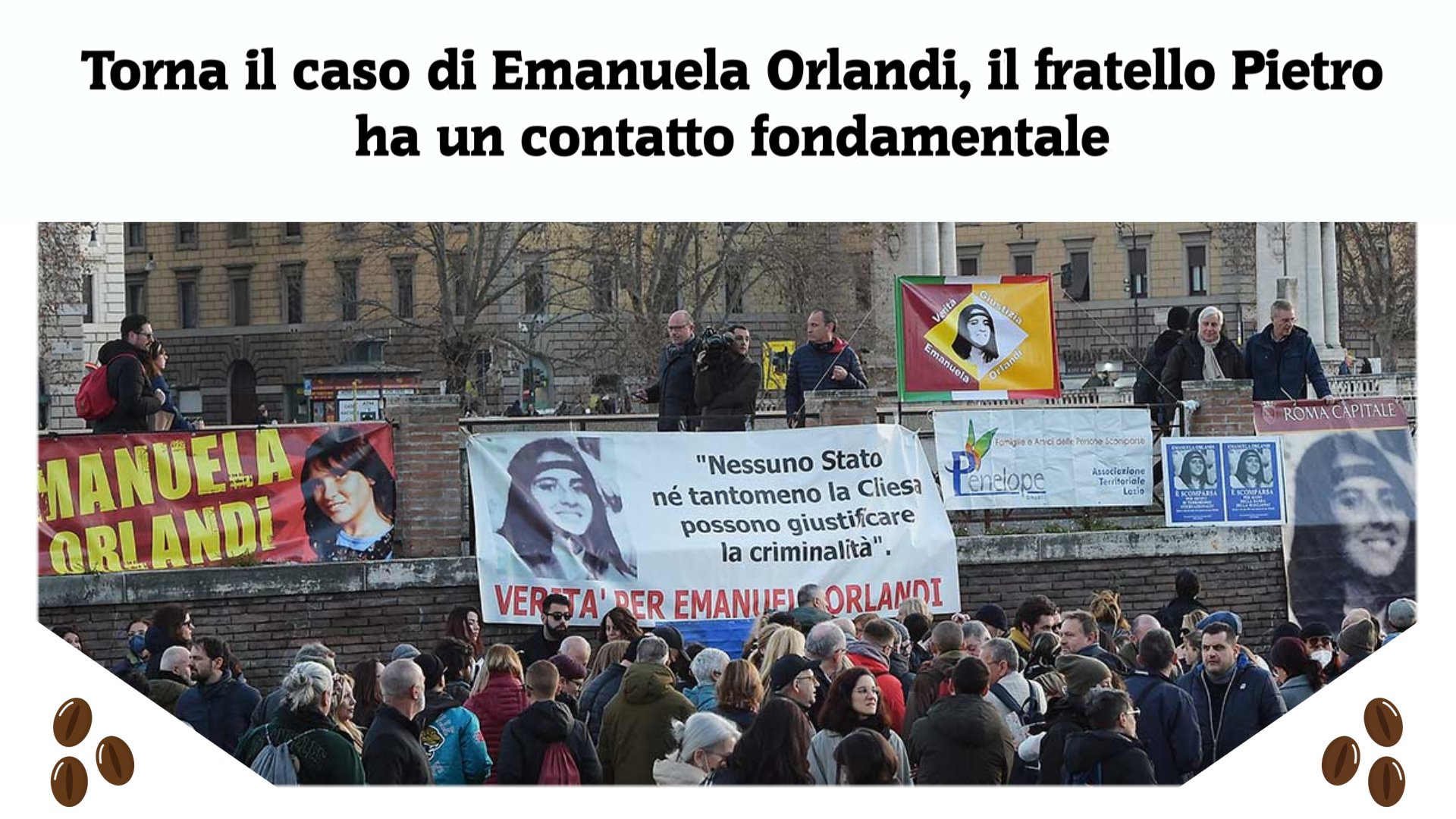 Video Torna il caso di Emanuela Orlandi, il fratello Pietro ha un contatto fondamentale