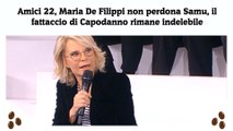 Amici 22, Maria De Filippi non perdona Samu, il fattaccio di Capodanno rimane indelebile