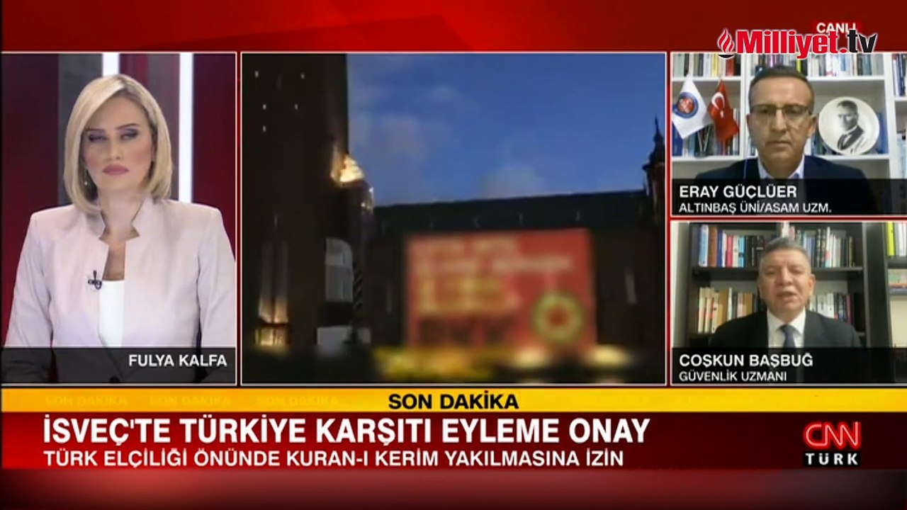 İsveç'ten skandal onay! Türk elçiliği önünde Kuran-ı Kerim yakılmasına izin verdiler