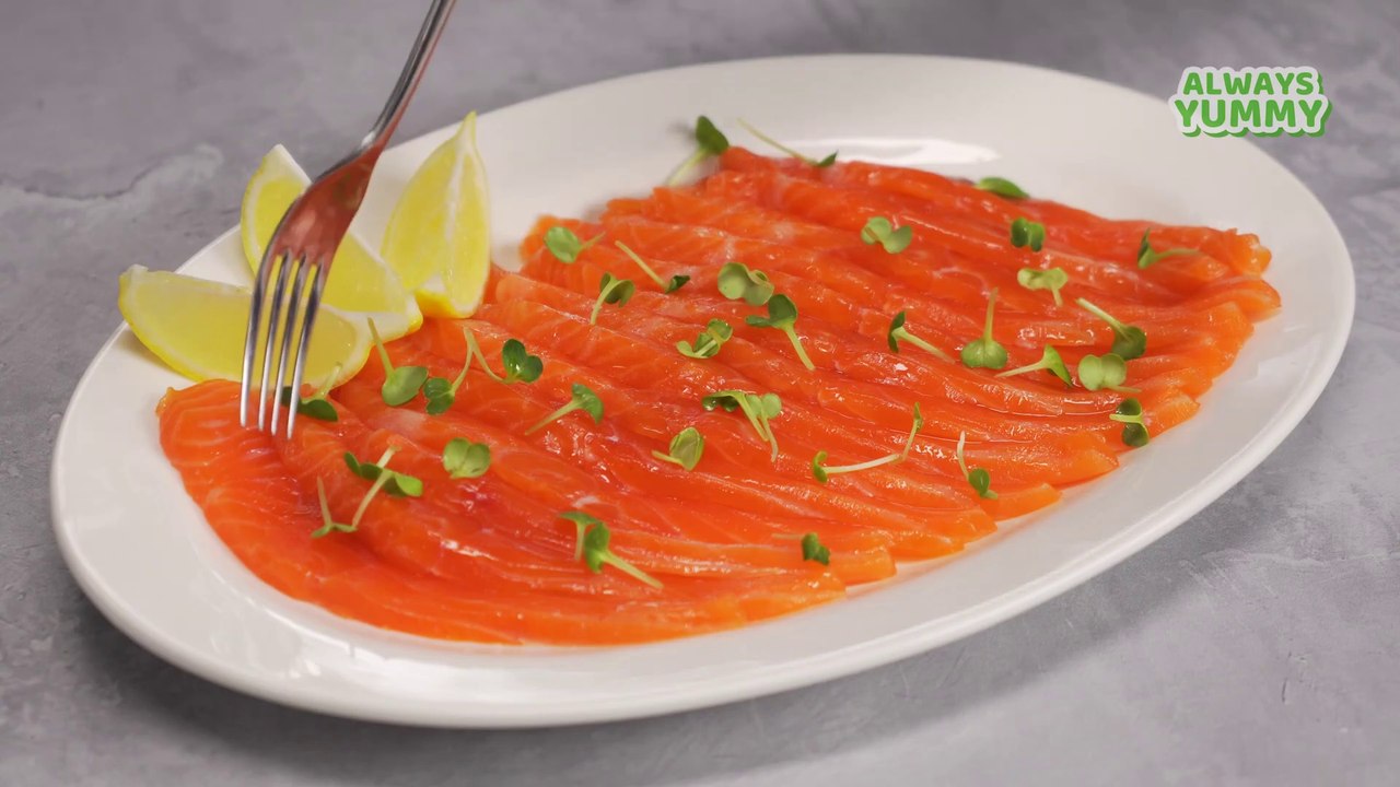 Quick & Easy CURED SALMON & How to Cure Salmon or Trout in 3 min. Recipe by Always Yummy