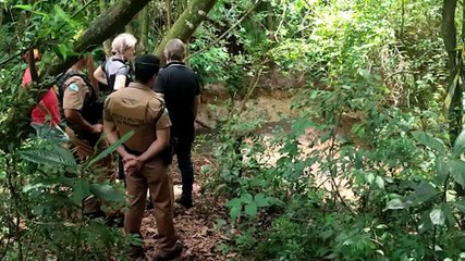 Familiares encontraram vítima de afogamento boiando em riacho