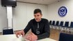 WATCH: John Mousinho's first words to The News as Pompey head coach