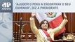 Presidente Dina Boluarte pede antecipação das eleições no Peru
