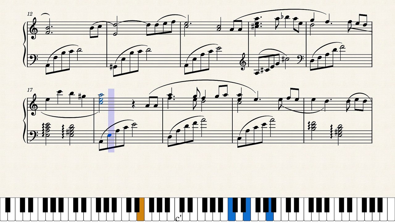 Elegy for the Victims of the Earthquake and Tsunami (piano sheet music)