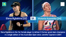 Rybakina into Australian Open final after win over Azarenka