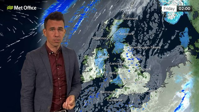 Met Office Afternoon Weather Forecast 26/01/23 - Brighter for many