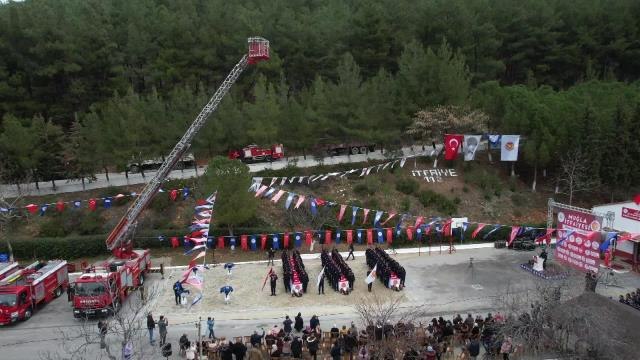 Muğla Büyükşehir Belediyesi İtfaiye Erleri Yemin Etti