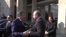 TBMM Başkanı Şentop, Moldova Parlamentosu Başkanı Grosu ile görüştü