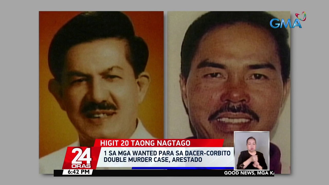 1 sa mga wanted para sa Dacer-Corbito double murder case, arestado | 24 ...