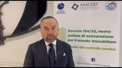 Assicurazioni, Capaccioli: focus su nuova polizza immobiliare