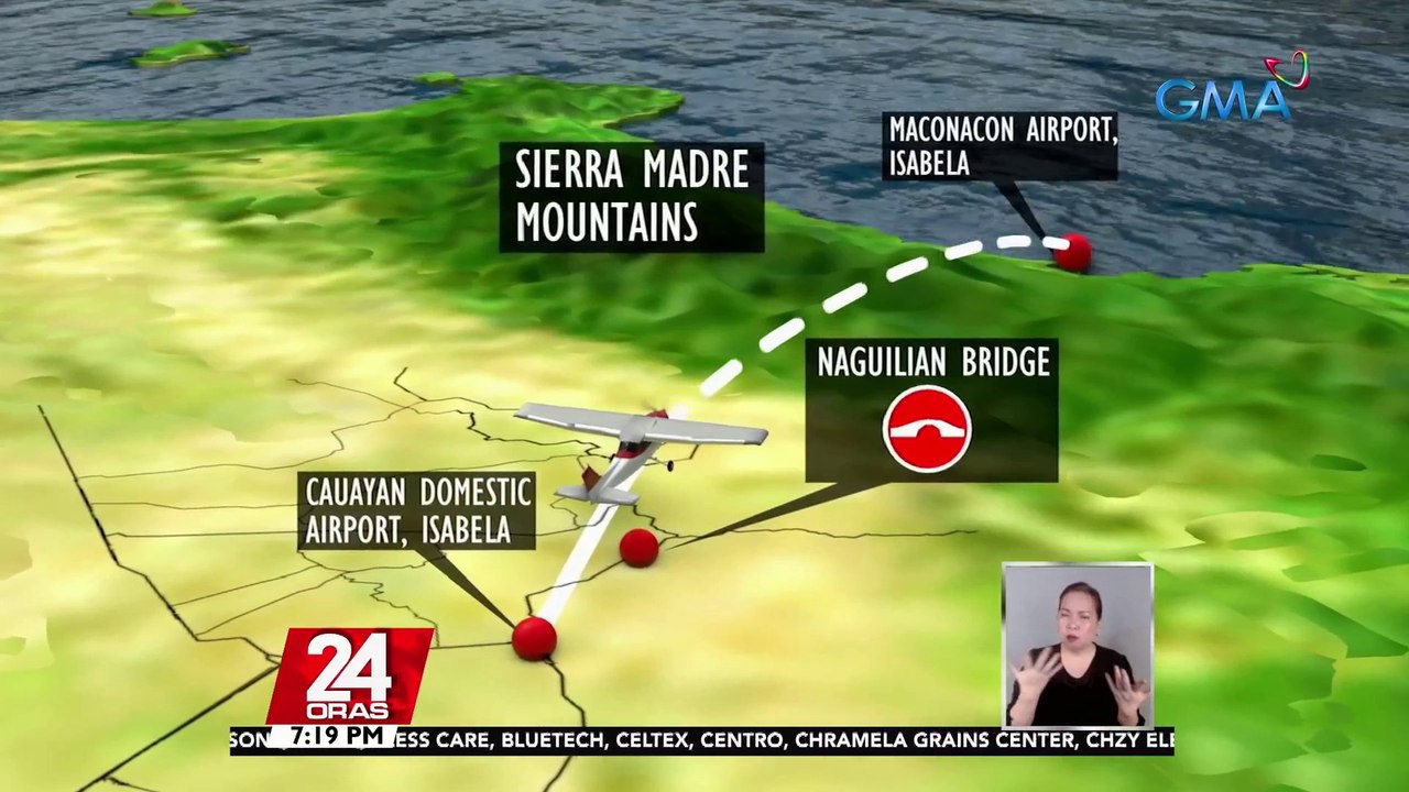 Signal ng cellphone ng isa sa mga sakay ng eroplanong nawala sa Isabela, ginagamit sa pag-detect ng lokasyon nito | 24 Oras