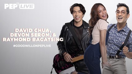 WATCH: David Chua, Devon Seron, & Raymond Bagatsing on PEP Live