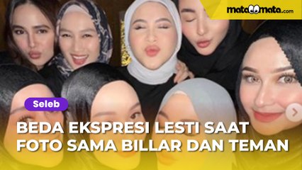 Beda Ekspresi Lesti Kejora saat Foto sama Rizky Billar dan Teman Dikomentari, Netizen Pasang Badan
