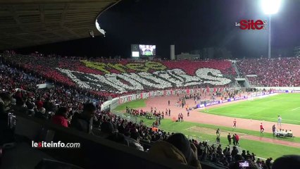 جماهير الوداد تبدع بتيفو أمام المغرب الفاسي