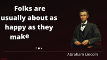 10 quotes about Abraham lincoln