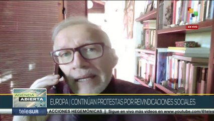 Hernán Reyes: las protestas son consecuencias del sistema neoliberal de globalización