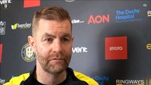 Harrogate Town - Interview with manager Simon Weaver