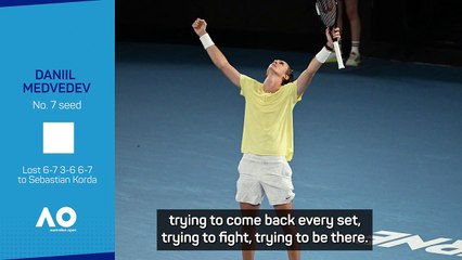 Medvedev praises consistency in ATP Top 10 after Australian Open exit