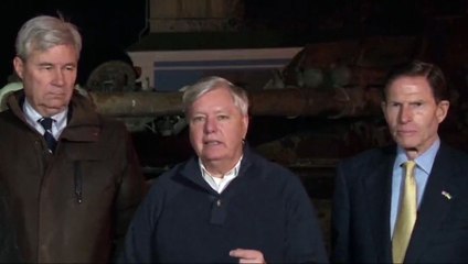 Graham in Kyiv - If Putin gets away with this, there goes Taiwan.