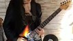 Metallica - Enter Sandman Guitar cover Larissa Liveir