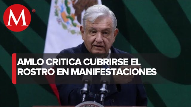 AMLO pide a papás de manifestantes indagar participación de conservadores en marchas