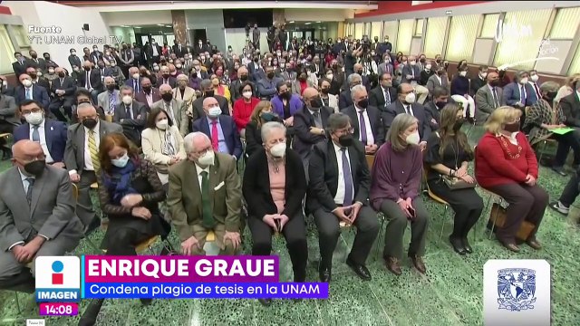 Yasmín Esquivel: Enrique Graue condena plagio de tesis en la UNAM