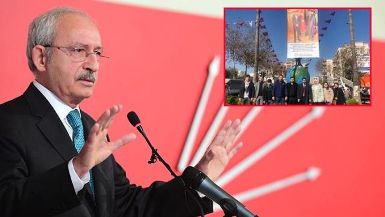 Kılıçdaroğlu'nun Mersin ziyareti öncesi ülkü ocaklarından olay tehdit! İlçe girişine pankart astılar
