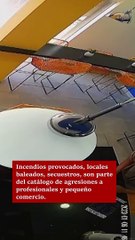 Criminales atacan a profesionales y comerciantes.