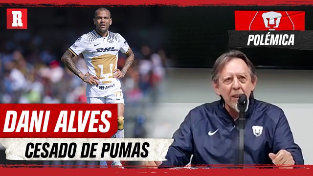 DANI ALVES fuera de PUMAS