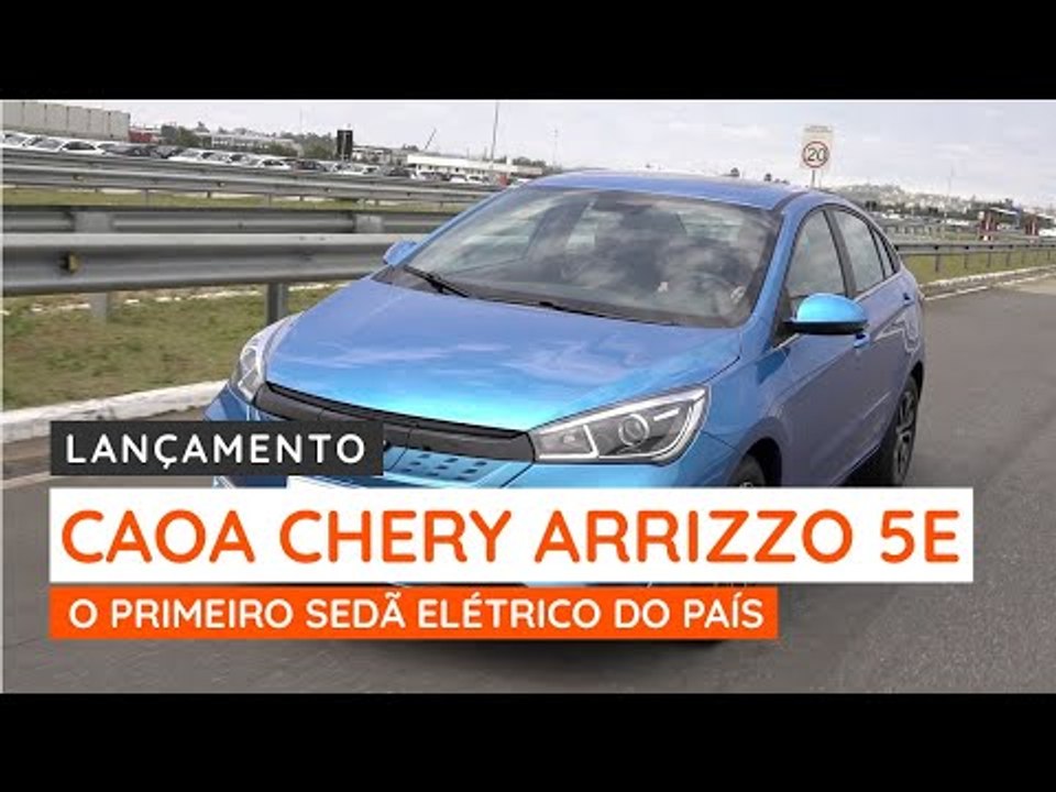 Caoa Chery Arrizo 5e inaugura a era dos sedãs elétricos