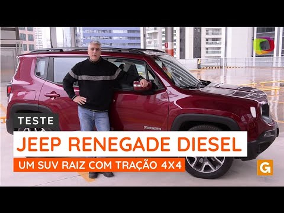 Jeep Renegade Diesel 4x4 mostra por que é um SUV raiz