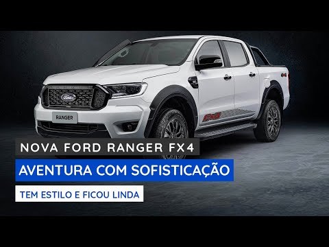 Nova Ford Ranger FX4 arrasa no estilo aventura com sofisticação