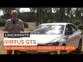 Virtus GTS ataca andar de cima e apavora sedãs de tiozão