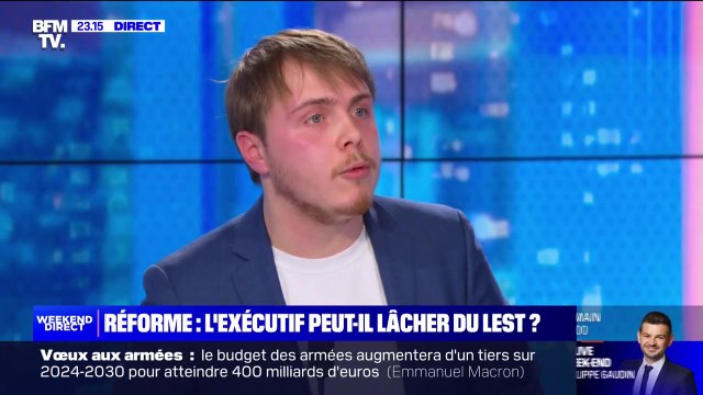 Louis Boyard: Les débats au parlement seront truqués par le fait que la majorité a un accord avec Les Républicains
