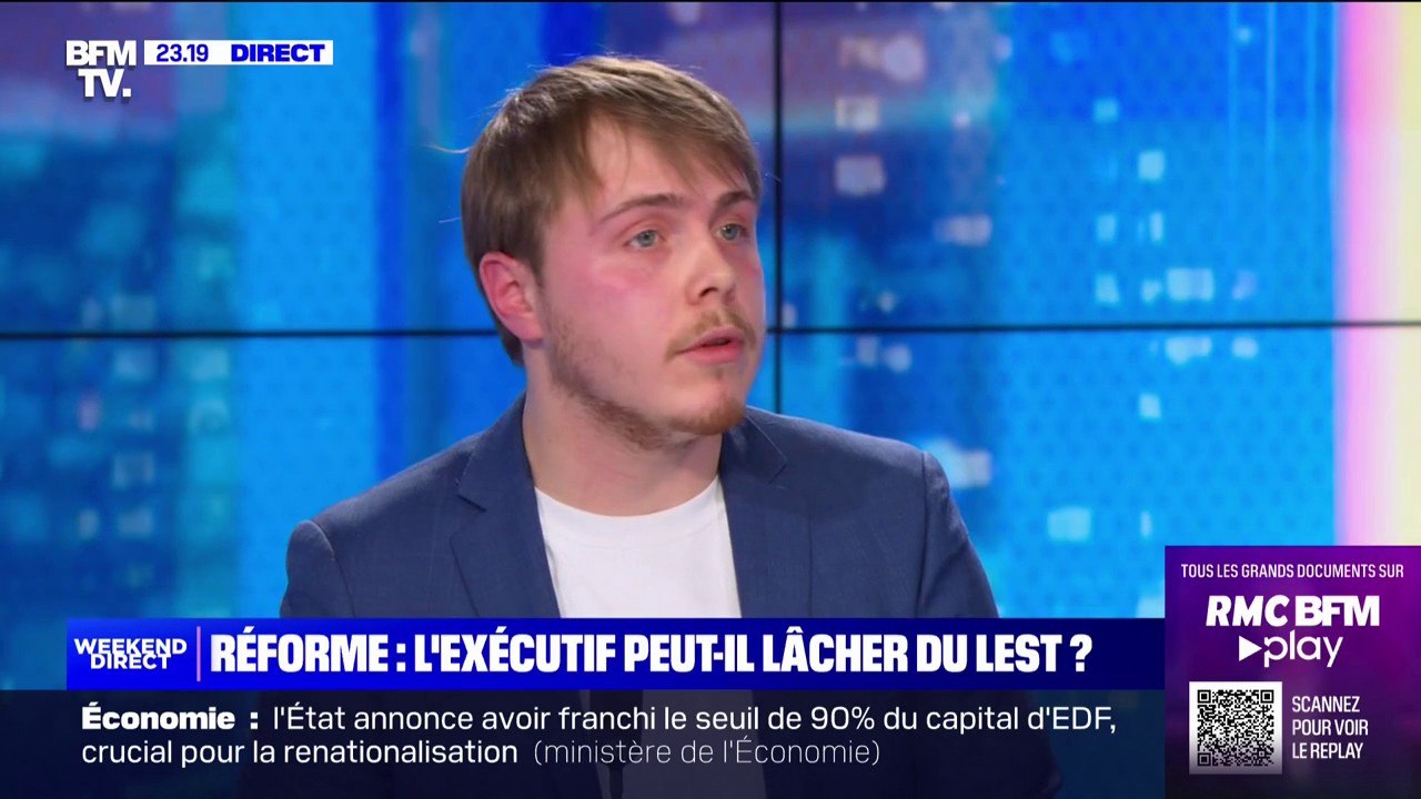 Louis Boyard: "Je trouve la posture du président de la République arrogante, à son habitude"