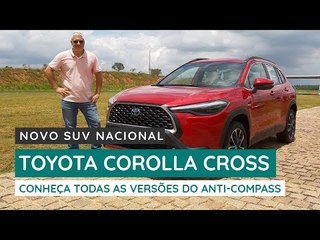 Toyota Corolla Cross, o novo SUV nacional que vai bombar