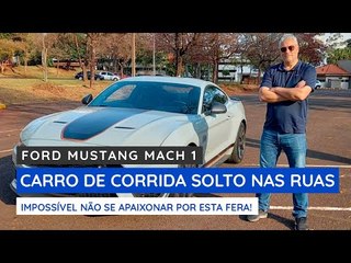 Mustang Mach 1 brilha muito e enche a Ford de orgulho