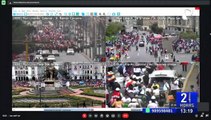 Cámaras de seguridad del municipio de Lima siguen las marchas en la capital