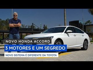 Novo Honda Accord híbrido dá show com o sistema e:HEV