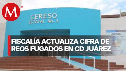 Fiscalía de Chihuahua actualiza cifra de reos fugados del Cereso 3